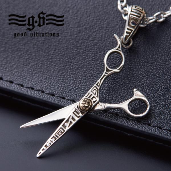 シルバー 925 ネックレス ペンダント トップ ヘッド ココペリ ハサミ シザー お守り 金運 シ...