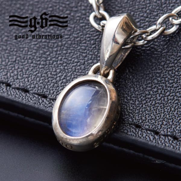 シルバー 925 ネックレス ペンダント トップ ヘッド ムーンストーン 天然石 オーバル 一粒 シ...