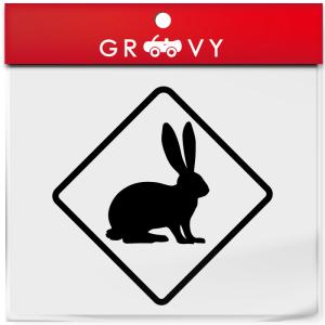 車 ステッカー おもしろ うさぎの商品一覧 通販 Yahoo ショッピング