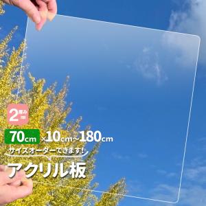L] アクリル板 透明/乳半/白 5mm厚 600mm×900mm カット売り【A1サイズ
