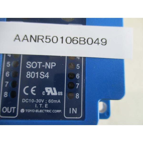 中古 TOYO Sensor de fotoswitch SOT-NP 801S4 パラレルタイプ空...
