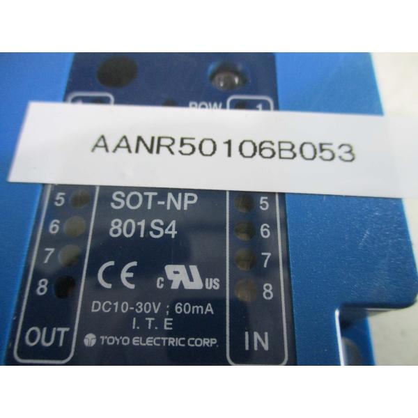 中古 TOYO Sensor de fotoswitch SOT-NP 801S4 パラレルタイプ空...
