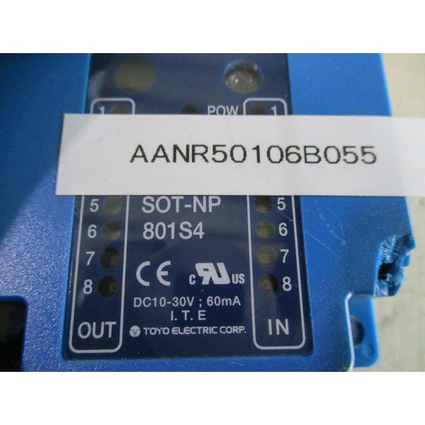 中古 TOYO Sensor de fotoswitch SOT-NP 801S4 パラレルタイプ空...