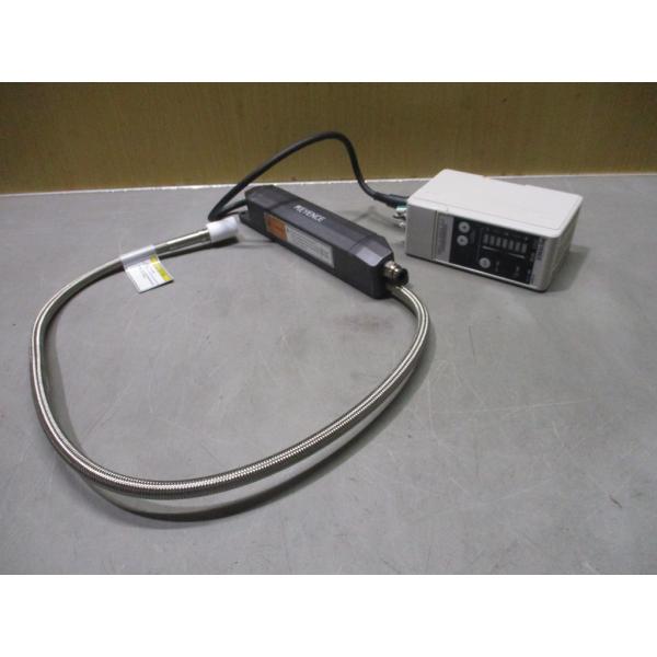 中古 KEYENCE キーエンス イオナイザー SJ-M200/SJ-M020 高性能マイクロ除電器...