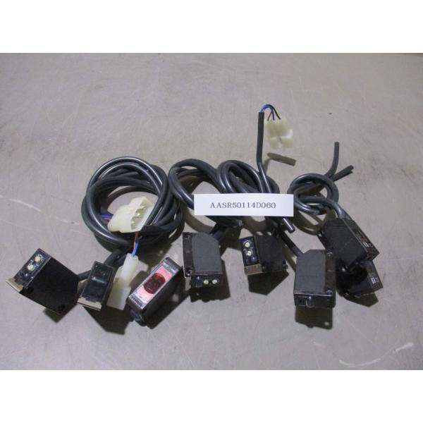 中古 OMRON E3Z-T61A-D/E3Z-T61A-L アンプ内蔵形光電センサ 4個(AASR...