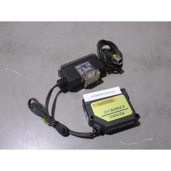 中古 KEYENCE GV-21/GV-H450 レーザセンサ セット(AASR50114D116)