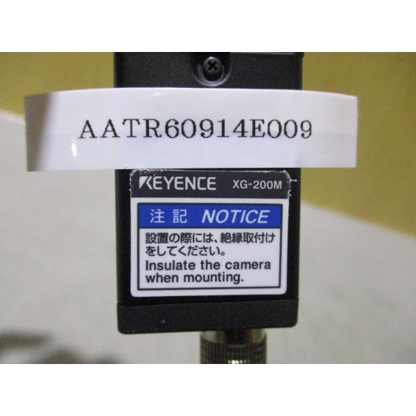 中古 KEYENCE XG-200M/CA-CN5R CAMERA 5m 画像処理システム/F2.8...