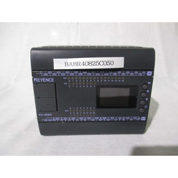 中古  KEYENCE 表示機能内蔵PLC KV-40AR(BABR40825C050)