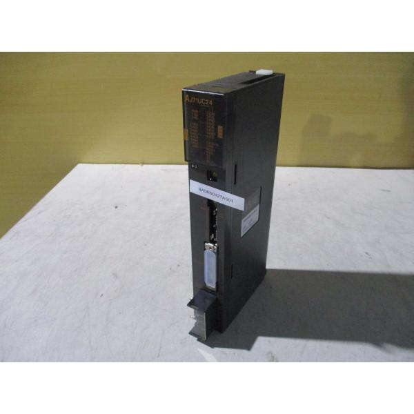 中古 MITSUBISHI 三菱電機 シーケンサ計算機リンクユニット AJ71UC24(BADR50...