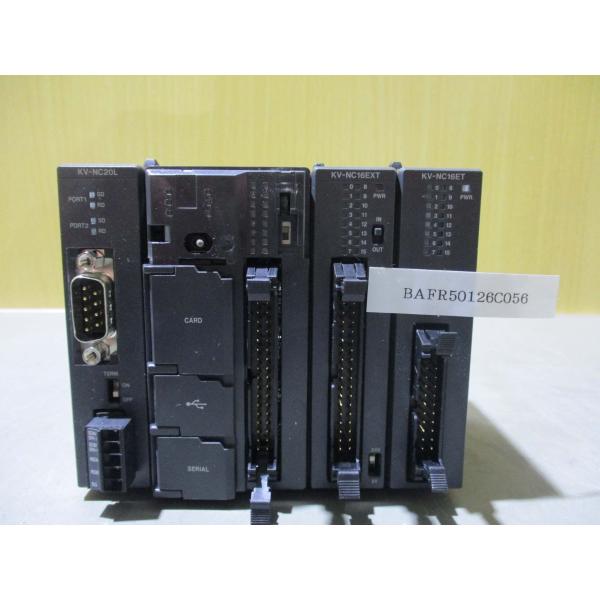中古KEYENCE モジュール KV-NC32T/KV-NC20L 232C 422A 485/KV...