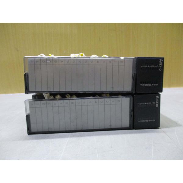 中古 MITSUBISHI  A1SX10  INPUT UNIT   2個 (BAKR61107C...
