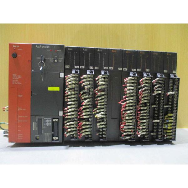 中古 A62P/ A2ACPU R21/AX11*3/AG61/AY13*2/AY23*2/A38B...