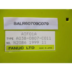 中古 FANUC AIF01A A03B-08...の詳細画像1