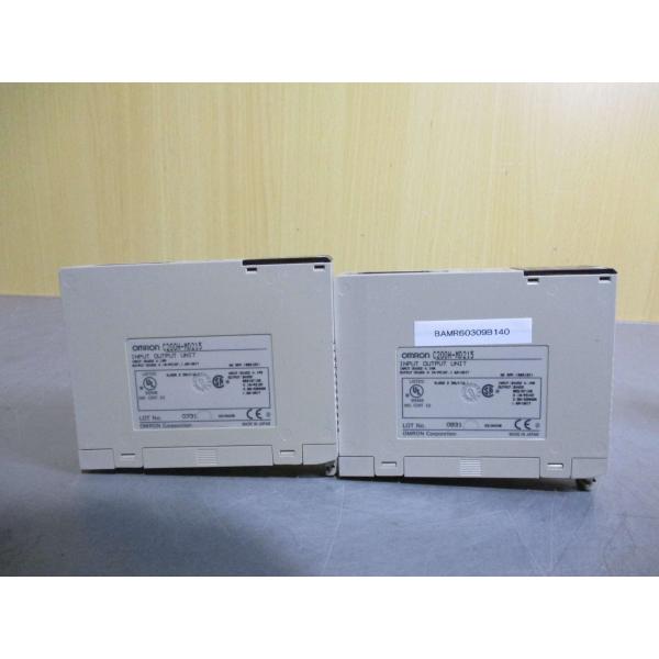 中古 OMRON INPUT OUTPUT UNIT C200H-MD215 2個 (BAMR603...