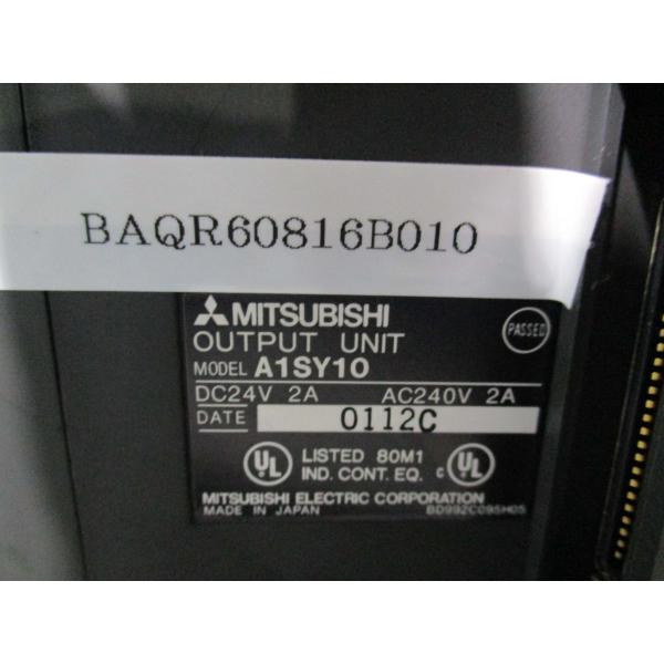 中古 MITSUBISHI UNIT A1SJHCPU/A1SD75P2-S3*2/A1SX42-S...
