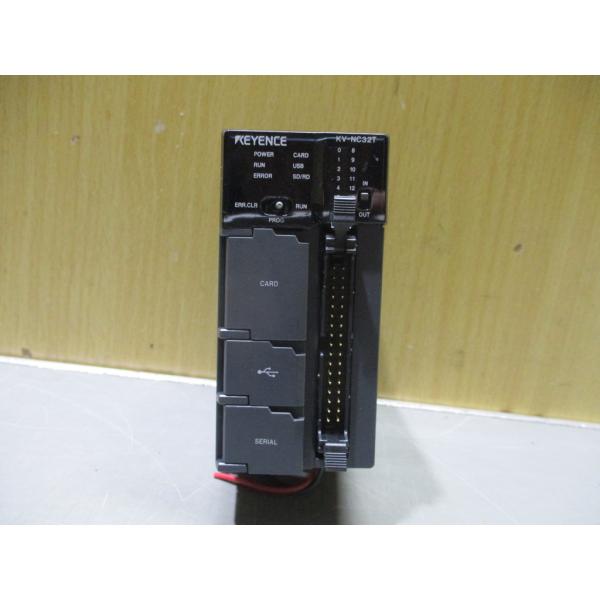 中古 KEYENCE モジュール KV-NC32T プログラマブル コントローラ (BAQR7110...