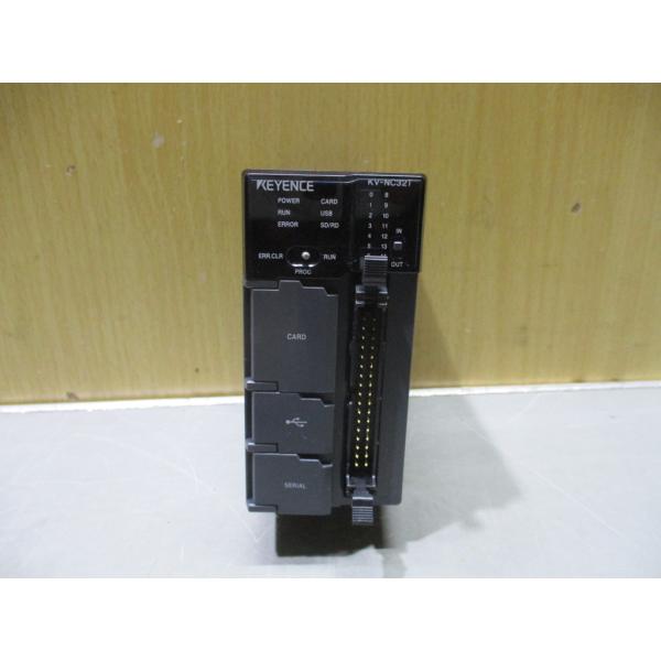 中古 KEYENCE モジュール KV-NC32T プログラマブル コントローラ (BAQR7110...
