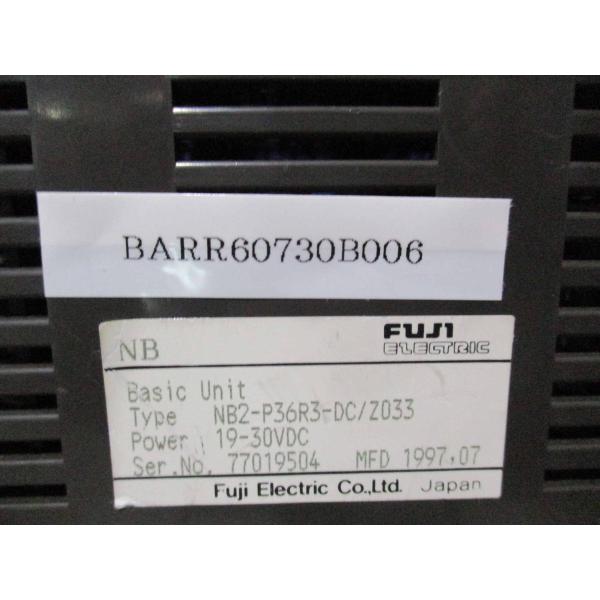 中古 FUJI NB BASIC UNIT NB2-P36R3-DC/Z033 (BARR60730...