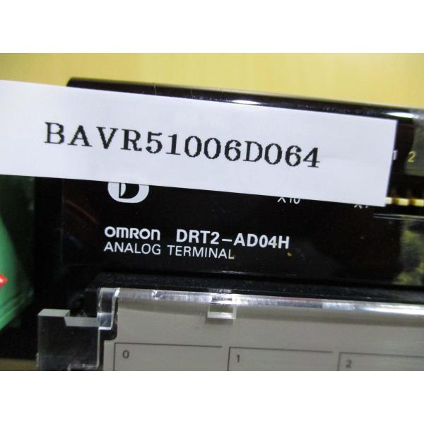 中古OMRON DRT2-AD04H Analog input / output terminal(...