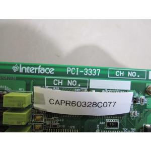 中古 INTERFACE PCI-3337 S...の詳細画像4
