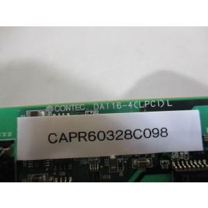 中古 CONTEC DA116-4(LPCI)...の詳細画像4