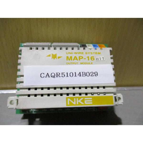 中古 NKE UNI-WIRE SYSTEM OUTPUT MODULE MAP-16 (CAQR5...