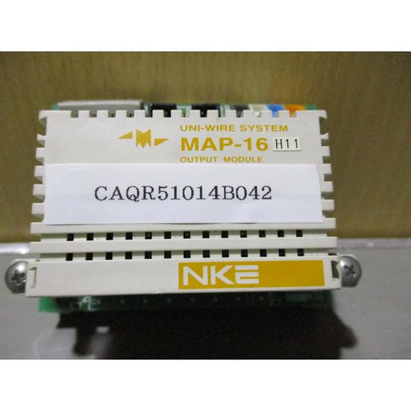 中古 NKE UNI-WIRE SYSTEM OUTPUT MODULE MAP-16 (CAQR5...