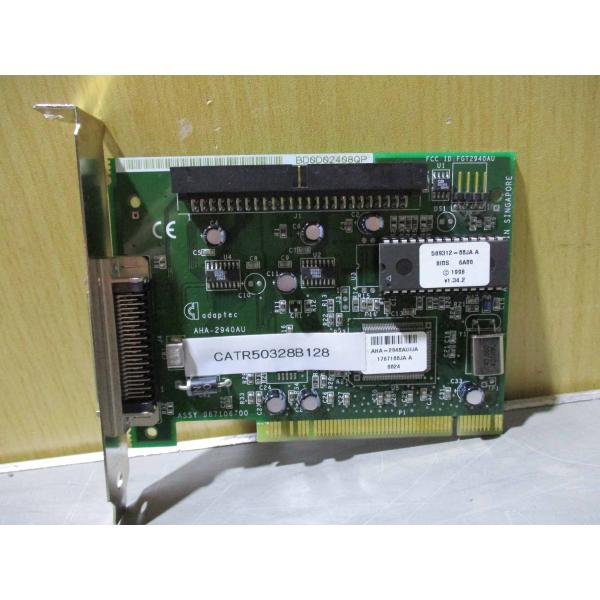 中古 Adaptec SCSI CARD 2940AU 32ビットPCIバス対応 Ultra SCS...