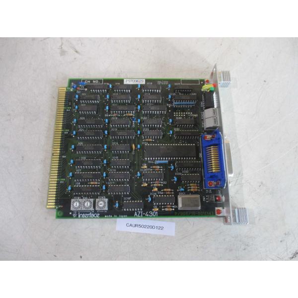 中古 Interface AZI-4301 Cバスボード(CAUR50220D122)