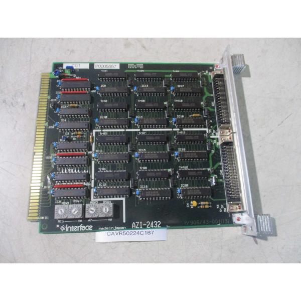 中古INTERFACE AZI-2432  P/906/43-001(13)(CAVR50224C1...