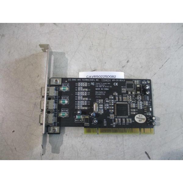 中古 ADS Technologies 1394DV API-311 Rev B 3 Port Fi...