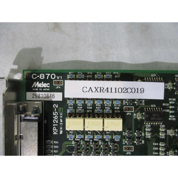 中古 Melec C-870 V1 サーボモーター モーションコントロールカード(CAXR41102...