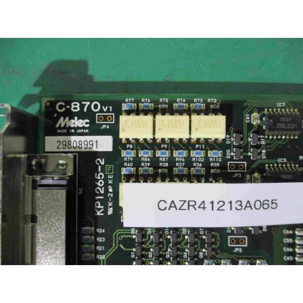 中古 Melec C-870 V1 サーボモーター モーションコントロールカード(CAZR41213...