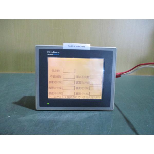 中古 PRO-FACE プログラマブル表示器 2880011-02 GP377-LG41-24V 通...