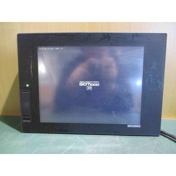 中古 MITSUBISHI GT1675M-STBA+UNIT GT15-75QBUS2L 通電OK...
