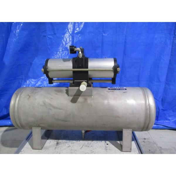 中古 SMC VBAT38S/VBA40A-04GN 0.1~1.0MPa  増圧弁用 エアタンク ...