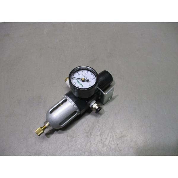中古 TRUSCO TP-3R21FGB-8 フィルタ付きレギュレータ(EAKR61121C106)