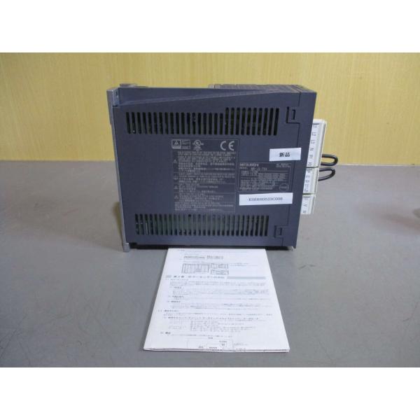 新古 MITSUBISHI MR-J3-70A サーボアンプ 750W(EBER60523C006)