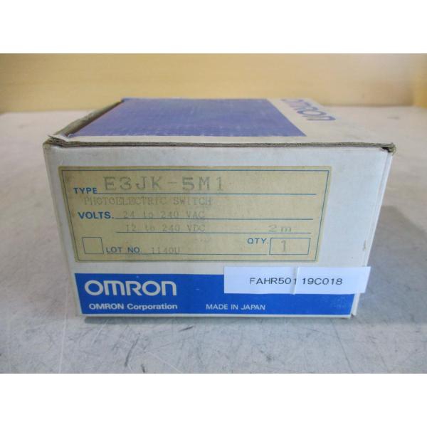 新古 OMRON E3JK-5DM1/ E3JK-5L Photoelectric Switch オ...