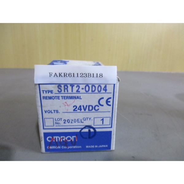 新古 Omron SRT2-OD04 Remote I/O Terminal  (FAKR61123...