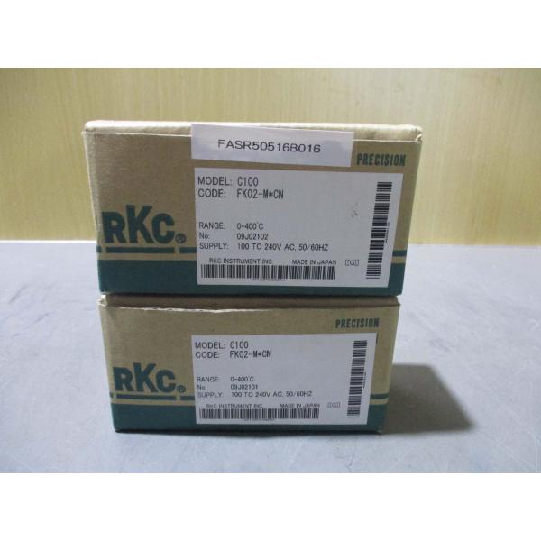 新古 RKC  REX-C100 FK02-M*CN デジタルコントローラ 2個(FASR50516...