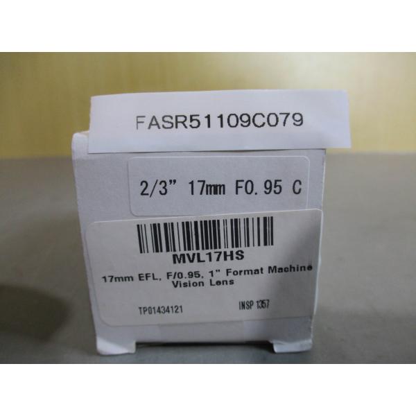 新古 NAVITAR VISION LENS MVL17HS マウントフォーマットカメラ用 (FAS...