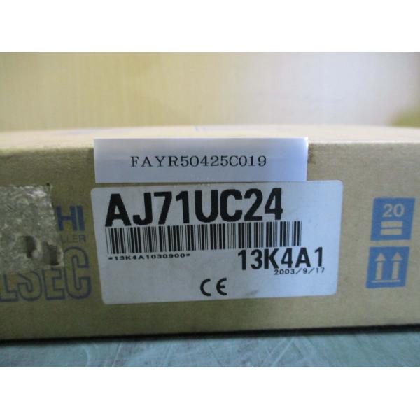 新古 MITSUBISHI 三菱電機 シーケンサ計算機リンクユニット AJ71UC24(FAYR50...