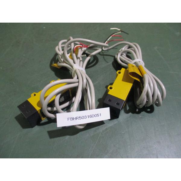 中古OMRON アンプ内蔵光電センサ(中型)(回帰反射形) E3S-R2E4 2SET(FBHR50...