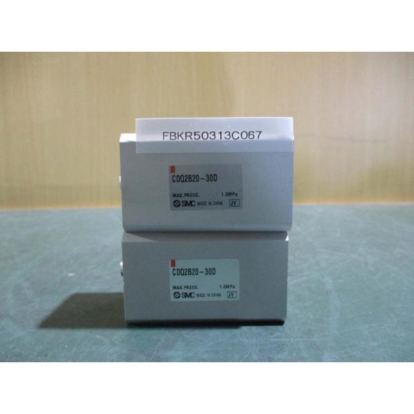 中古 SMC CDQ2B20-30D ロータリーアクチュエーター 2セット(FBKR50313C06...