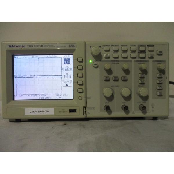 中古 Tektronix ２ch デジタルオシロスコープ TDS1001B 40MHz 500MS/...