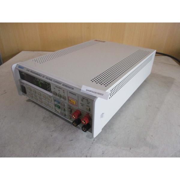 中古 ADCMT 6144 PROGRAMMABLE DC VOLTAGE/CURRENT GENE...