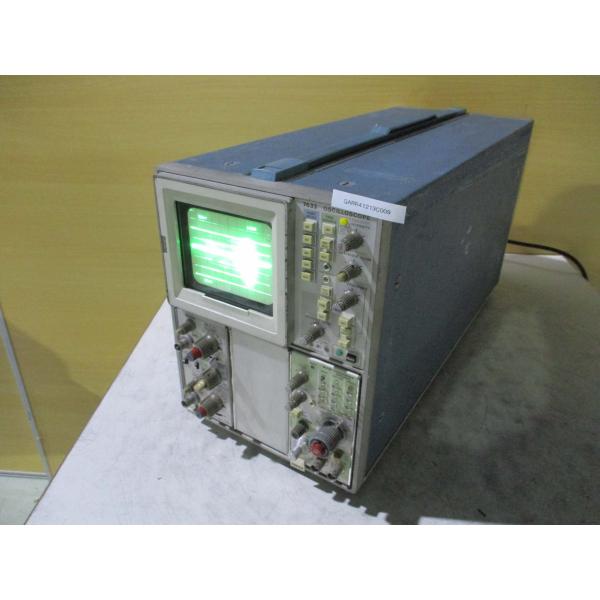中古Tektronix 7633 メインフレーム + 7A26 7B53 プラグイン オシロスコープ...