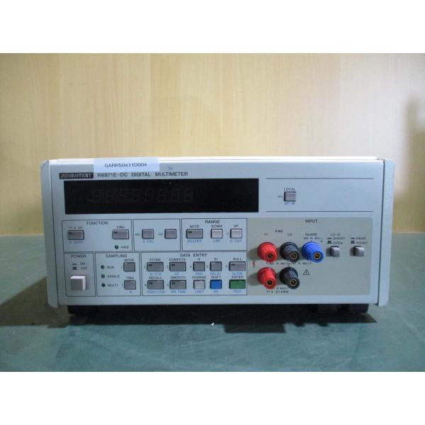 中古 ADVANTEST ADC (アドバンテスト) R6871E-DC DIGITAL MULTI...