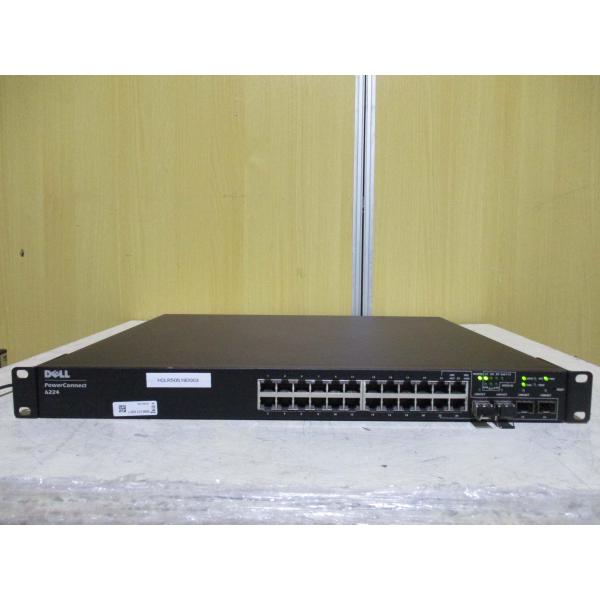 中古 DELL Power Connect 6224 24ポートL3スイッチ  通電OK 送料別(H...